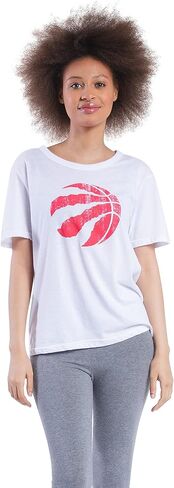 Ultra Game NBA Women's Soft Vintage Distressed Graphics T-Shirt in Saudi Arabia