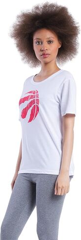 Ultra Game NBA Women's Soft Vintage Distressed Graphics T-Shirt in Saudi Arabia