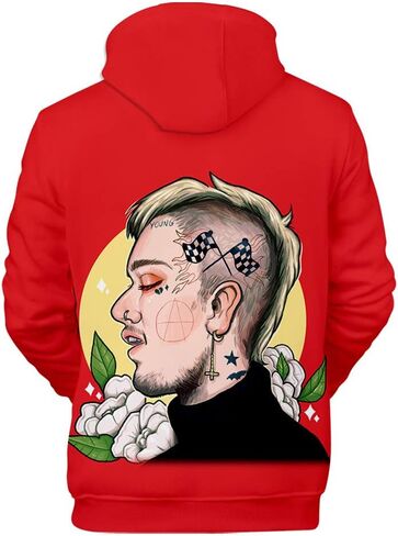 KPOP Rapper 3D Hoodie Love Printed Sport Hip Hop Sweatshirt Pocket Pullover Tops in Saudi Arabia