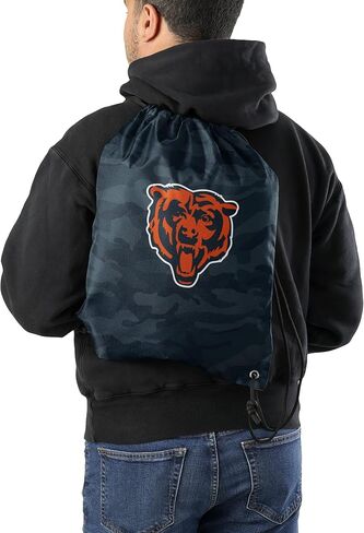 حقيبة ظهر FOCO Chicago Bears NFL ذات شعار كبير مموه برباط in Saudi Arabia