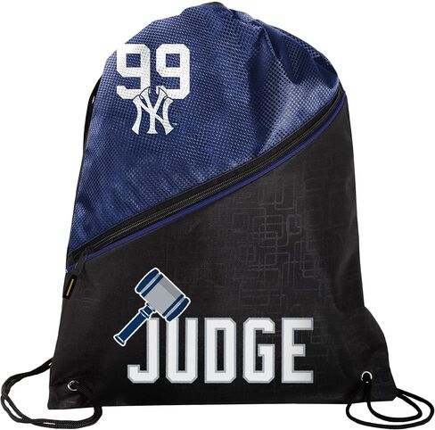 FOCO - New York Yankees High End Diagonal Drawstring Backpack Gym Bag - Aaron Judge #99 in Saudi Arabia