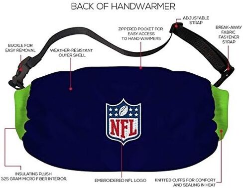Officially Licensed NFL "Handwarmer", One Size, Multi Color in Saudi Arabia