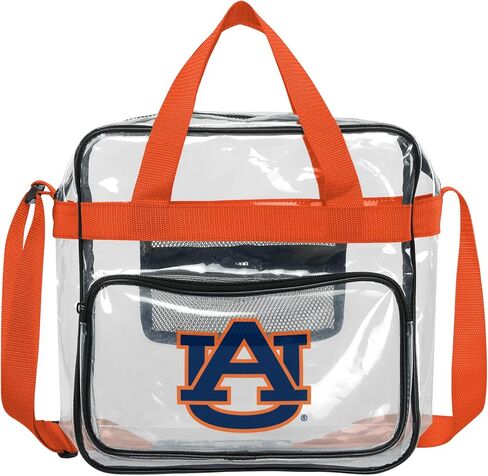FOCO NCAA Team Logo Clear See Through Stadium High End Messenger Bag in Saudi Arabia