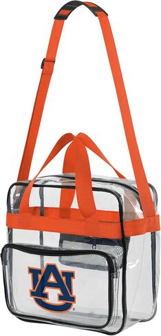 FOCO NCAA Team Logo Clear See Through Stadium High End Messenger Bag in Saudi Arabia