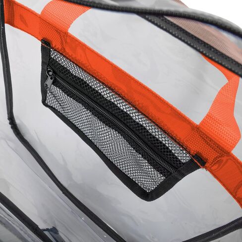 FOCO NCAA Team Logo Clear See Through Stadium High End Messenger Bag in Saudi Arabia