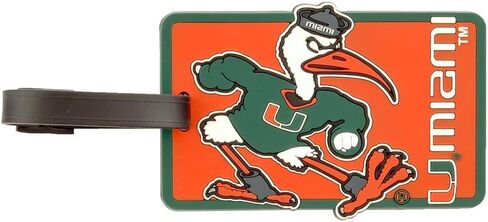 بطاقة حقيبة ناعمة من أمينكو NCAA Miami Hurricanes، مقاس 7.5 in Kuwait
