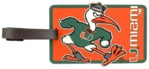 بطاقة حقيبة ناعمة من أمينكو NCAA Miami Hurricanes، مقاس 7.5 in Kuwait