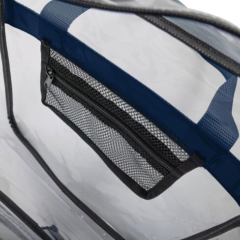FOCO NCAA Team Logo Clear See Through Stadium High End Messenger Bag in Saudi Arabia