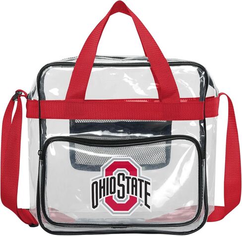 حقيبة مراسلة عالية الجودة بشعار فريق FOCO NCAA شفافة شفافة من خلال الاستاد in Kuwait