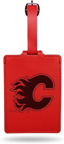 بطاقة الأمتعة من Rico Industries NHL Colorado Avalanche Maroon محفورة بالليزر - تتضمن بطاقة الهوية in Kuwait