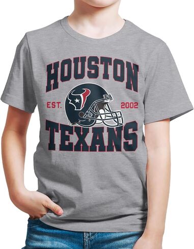 Junk Food Clothing x NFL - Team Helmet - Kids Short Sleeve Fan Shirt for Boys and Girls - Officially Licensed NFL Apparel in Saudi Arabia