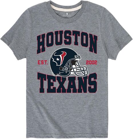 Junk Food Clothing x NFL - Team Helmet - Kids Short Sleeve Fan Shirt for Boys and Girls - Officially Licensed NFL Apparel in Saudi Arabia