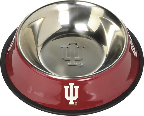 وعاء من الفولاذ المقاوم للصدأ من NCAA Indiana Hoosiers من منتجات الحيوانات الأليفة in Kuwait