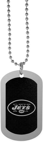 Siskiyou Sports NFL Fan Shop New Orleans Saints Chrome Tag Necklace 26 بوصة أسود in Saudi Arabia