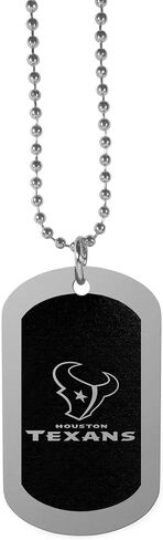 Siskiyou Sports NFL Fan Shop New Orleans Saints Chrome Tag Necklace 26 بوصة أسود in Saudi Arabia