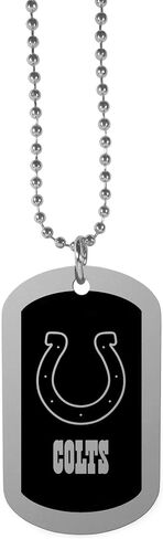 Siskiyou Sports NFL Fan Shop New Orleans Saints Chrome Tag Necklace 26 بوصة أسود in Saudi Arabia