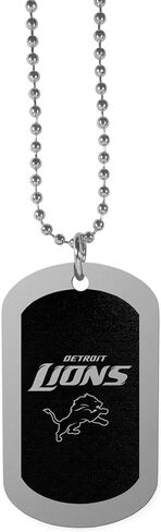 Siskiyou Sports NFL Fan Shop New Orleans Saints Chrome Tag Necklace 26 بوصة أسود in Saudi Arabia