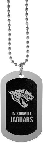 Siskiyou Sports NFL Fan Shop New Orleans Saints Chrome Tag Necklace 26 بوصة أسود in Saudi Arabia