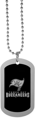 Siskiyou Sports NFL Fan Shop New Orleans Saints Chrome Tag Necklace 26 بوصة أسود in Saudi Arabia