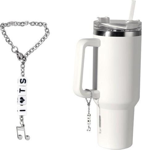 Amcisi Stanley Cup Charm للمقبض، سحر الحروف لأكواب ستانلي، ملحقات كأس ستانلي 40 أونصة و30 أونصة in Kuwait