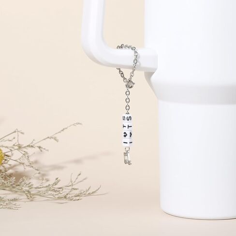 Amcisi Stanley Cup Charm للمقبض، سحر الحروف لأكواب ستانلي، ملحقات كأس ستانلي 40 أونصة و30 أونصة in Kuwait