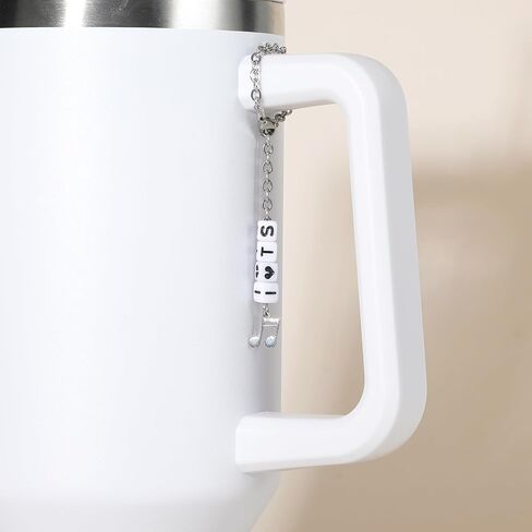 Amcisi Stanley Cup Charm للمقبض، سحر الحروف لأكواب ستانلي، ملحقات كأس ستانلي 40 أونصة و30 أونصة in Kuwait