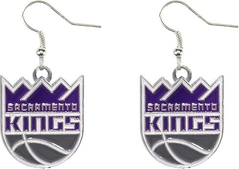 aminco NBA unisex-adult NBA Logo Dangler Earrings in Saudi Arabia