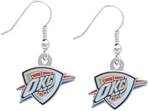 aminco NBA unisex-adult NBA Logo Dangler Earrings in Saudi Arabia