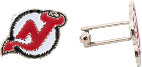 ملابس رسمية بشعار فريق New Jersey Devils Team NHL National Hockey League (أزرار أكمام) in Kuwait