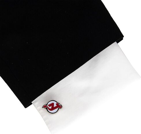 ملابس رسمية بشعار فريق New Jersey Devils Team NHL National Hockey League (أزرار أكمام) in Kuwait