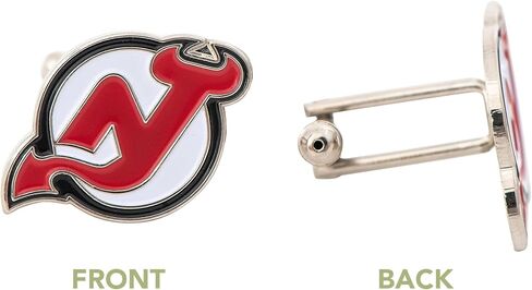 ملابس رسمية بشعار فريق New Jersey Devils Team NHL National Hockey League (أزرار أكمام) in Kuwait