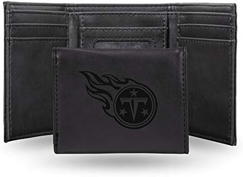 Rico Industries NFL Laser Engraved Trifold Laser Engraved Tri-Fold Wallet - Men's Accessory in Saudi Arabia