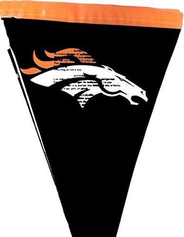 Creative Converting Officially Licensed NFL Plastic Table Cover, 54x102, Denver Broncos - in Saudi Arabia