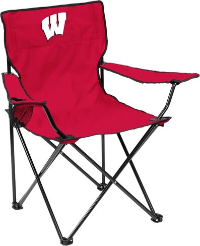 Logo Brands Officially Licensed NCAA Unisex Quad Chair, One Size, Team Color in Saudi Arabia