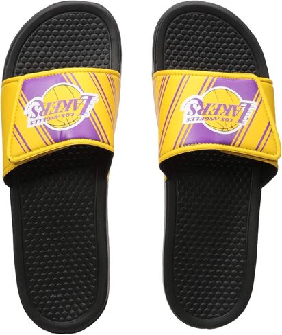 FOCO Los Angeles Lakers NBA Mens Legacy Sport Slide - S in Saudi Arabia