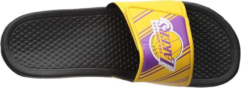 FOCO Los Angeles Lakers NBA Mens Legacy Sport Slide - S in Saudi Arabia