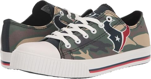 FOCO Women's NFL Camo Low Top Canvas Sneakers Shoes in Kuwait