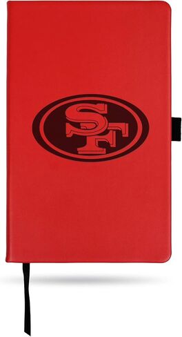 Rico Industries NFL San Francisco 49ers Laser-Engraved Color Notepad, 5.25 x 8.25-inches in Kuwait
