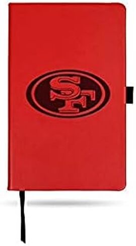 Rico Industries NFL San Francisco 49ers Laser-Engraved Color Notepad, 5.25 x 8.25-inches in Kuwait