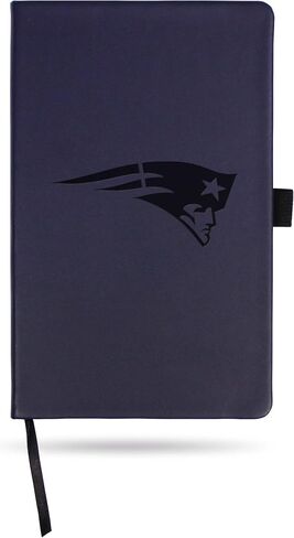 Rico Industries NFL New England Patriots Laser-Engraved Color Notepad, 5.25 x 8.25-inches in Saudi Arabia
