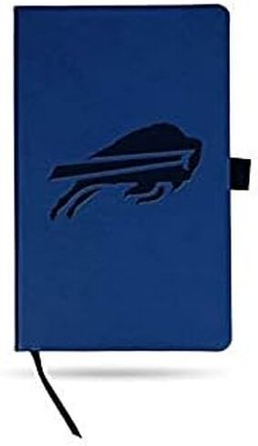 مفكرة ملونة محفورة بالليزر من Rico Industries NFL Buffalo Bills، 5.25 × 8.25 بوصة in Saudi Arabia