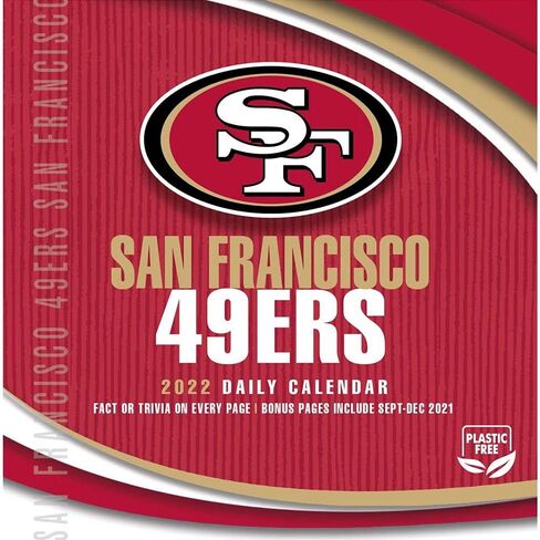 TURNER SPORTS SAN Francisco 49ERS 2022 Box Calendar (22998051453) in Saudi Arabia