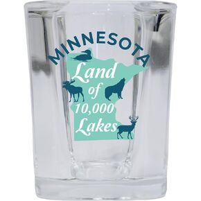 Minnesota Square Shot Glass