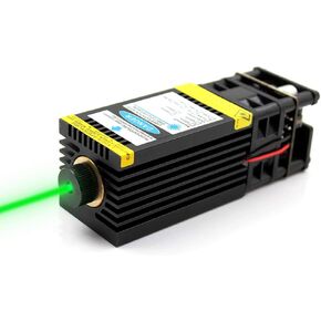 12V DIY 520nm Focusable Green Module with PWM Control