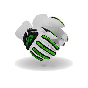 MAGID T-REX Rebel Series TRX814 Goatskin para-Aramid Lined Driver Impact Glove – Cut Level A6-10/XL (48 Pair)