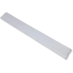 Clear Acrylic Tubes | Rigid - 1/2" OD x 3/8" ID x 12" Long Tubes | Pack of 6 - Extruded Acrylic Round Tube/Pipe (1/8" wall thickness) - 6 Rigid Tubes