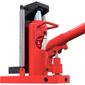 2-in-1 Bottle Jack, Toe Jack with Pump Handle Dual Purpose Lifting Capabilities for Top and Toe, Bottle Jacks for Car Farm Home (2.5/5 Ton Load Capacity)