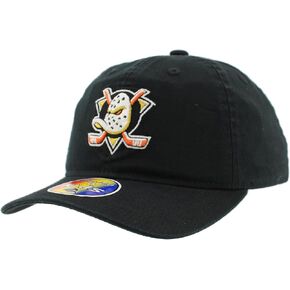 ZHATS Unisex Kid's NHL Officially Licensed Youth Adjustable Hat Scholarship Icon Black