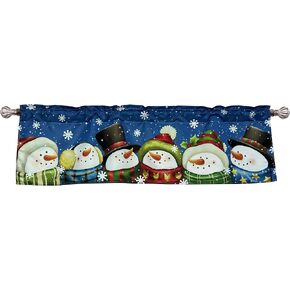 Country Hearts and Stars Window Curtain Valance Blackout for Decorative Privacy Rod Pocket 52 X 16 Inches