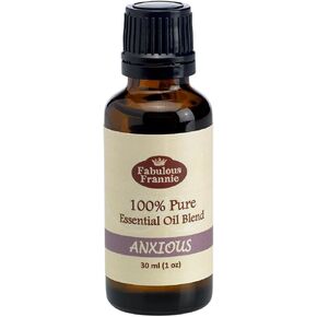 Fabulous Frannie Anxious Pure Essential Oil Blend of Lavender, Bitter Orange, Bergamot and Clary Sage 30ml (1oz)